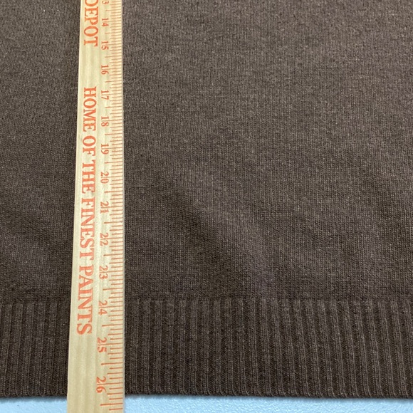 Hickey Freeman Men’s 100% Wool 1/4 zip Sweater, Size Large made in Italy - Picture 9 of 9